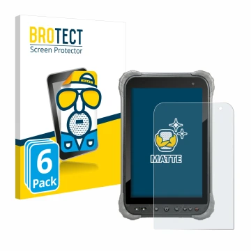 Parte frontale di una confezione del prodotto con il logo del marchio BROTECT. Accanto è raffigurato il dispositivo Juniper Sy