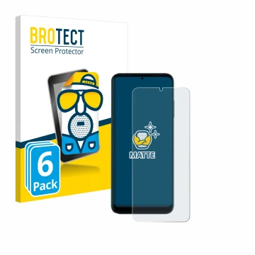 Parte frontale di una confezione del prodotto con il logo del marchio BROTECT. Accanto è raffigurato il dispositivo Telekom T 