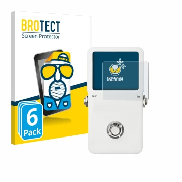 Parte frontale di una confezione del prodotto con il logo del marchio BROTECT. Accanto è raffigurato il dispositivo TC Electro