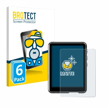 Parte frontale di una confezione del prodotto con il logo del marchio BROTECT. Accanto è raffigurato il dispositivo Mechen M3 