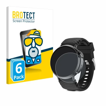 Parte frontale di una confezione del prodotto con il logo del marchio BROTECT. Accanto è raffigurato il dispositivo AMZSA GT88