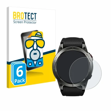 Parte frontale di una confezione del prodotto con il logo del marchio BROTECT. Accanto è raffigurato il dispositivo Zeblaze St