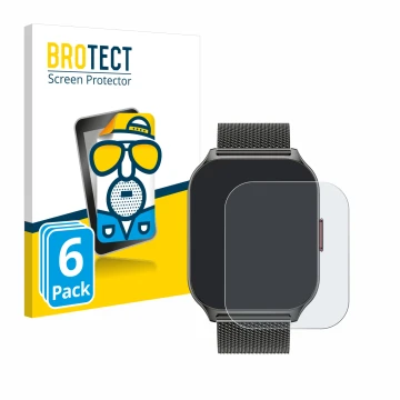 Parte frontale di una confezione del prodotto con il logo del marchio BROTECT. Accanto è raffigurato il dispositivo Zoskvee P9