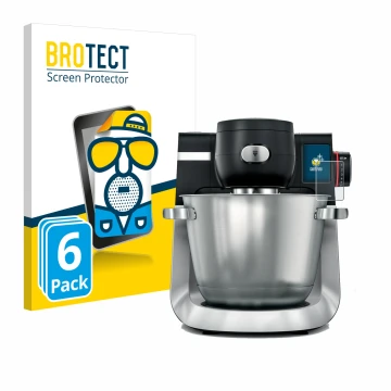 Parte frontale di una confezione del prodotto con il logo del marchio BROTECT. Accanto è raffigurato il dispositivo Bosch MUM 