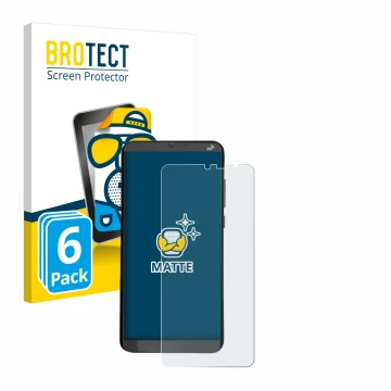 Parte frontale di una confezione del prodotto con il logo del marchio BROTECT. Accanto è raffigurato il dispositivo Brondi Ami