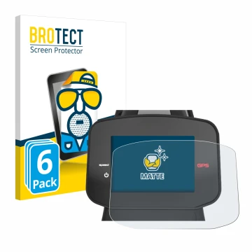 Parte frontale di una confezione del prodotto con il logo del marchio BROTECT. Accanto è raffigurato il dispositivo PowaKaddy 