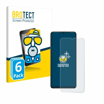 Parte frontale di una confezione del prodotto con il logo del marchio BROTECT. Accanto è raffigurato il dispositivo Oukitel C5