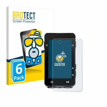 Parte frontale di una confezione del prodotto con il logo del marchio BROTECT. Accanto è raffigurato il dispositivo iGPSPORT i