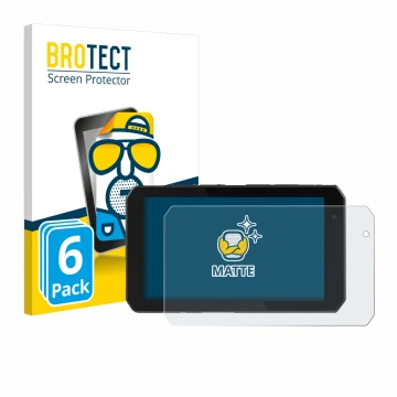 Parte frontale di una confezione del prodotto con il logo del marchio BROTECT. Accanto è raffigurato il dispositivo Chigee AIO