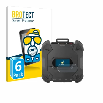 Parte frontale di una confezione del prodotto con il logo del marchio BROTECT. Accanto è raffigurato il dispositivo Texa TXT M