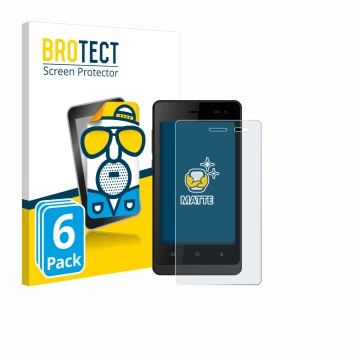 Parte frontale di una confezione del prodotto con il logo del marchio BROTECT. Accanto è raffigurato il dispositivo Logicom Wa