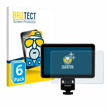 Parte frontale di una confezione del prodotto con il logo del marchio BROTECT. Accanto è raffigurato il dispositivo Rollei Vil