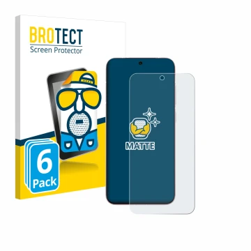 Parte frontale di una confezione del prodotto con il logo del marchio BROTECT. Accanto è raffigurato il dispositivo Vivo X200 