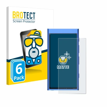 Parte frontale di una confezione del prodotto con il logo del marchio BROTECT. Accanto è raffigurato il dispositivo Hiby Digit