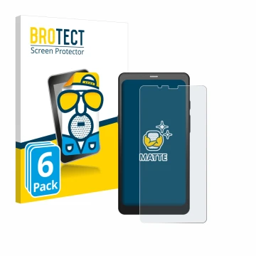 Parte frontale di una confezione del prodotto con il logo del marchio BROTECT. Accanto è raffigurato il dispositivo Boox Palma