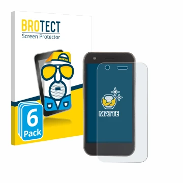 Parte frontale di una confezione del prodotto con il logo del marchio BROTECT. Accanto è raffigurato il dispositivo Soyes XS12