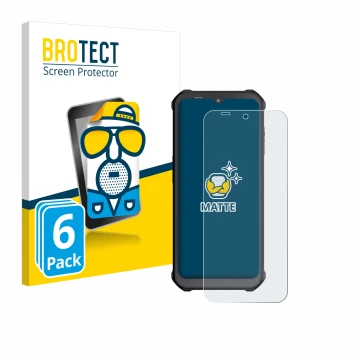 Parte frontale di una confezione del prodotto con il logo del marchio BROTECT. Accanto è raffigurato il dispositivo Sonim XP40