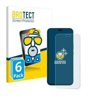 Parte frontale di una confezione del prodotto con il logo del marchio BROTECT. Accanto è raffigurato il dispositivo Honor X8c 