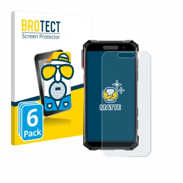 Parte frontale di una confezione del prodotto con il logo del marchio BROTECT. Accanto è raffigurato il dispositivo Soyes S10 