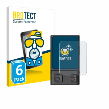 Parte frontale di una confezione del prodotto con il logo del marchio BROTECT. Accanto è raffigurato il dispositivo Hoverair B