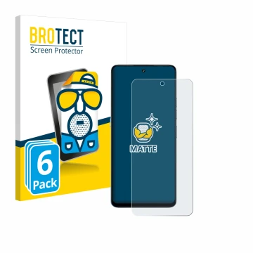 Parte frontale di una confezione del prodotto con il logo del marchio BROTECT. Accanto è raffigurato il dispositivo Umidigi No