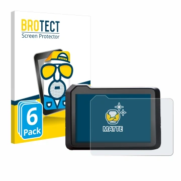 Parte frontale di una confezione del prodotto con il logo del marchio BROTECT. Accanto è raffigurato il dispositivo KTM 1390 S