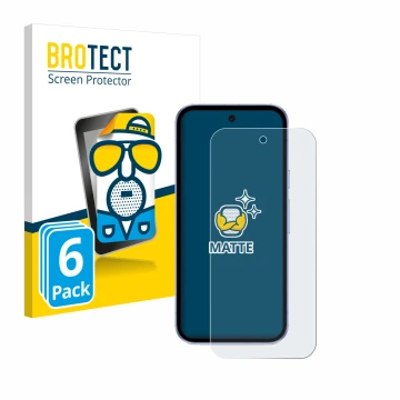 Parte frontale di una confezione del prodotto con il logo del marchio BROTECT. Accanto è raffigurato il dispositivo Google Pix