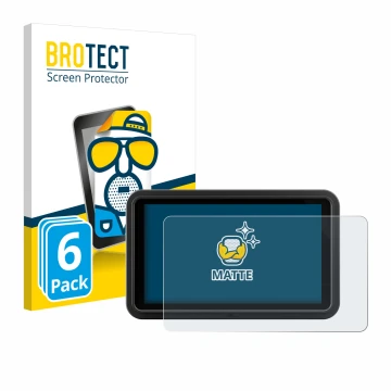 Parte frontale di una confezione del prodotto con il logo del marchio BROTECT. Accanto è raffigurato il dispositivo Atomos Shi