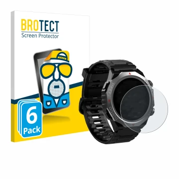 Parte frontale di una confezione del prodotto con il logo del marchio BROTECT. Accanto è raffigurato il dispositivo Atheewon S