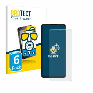Parte frontale di una confezione del prodotto con il logo del marchio BROTECT. Accanto è raffigurato il dispositivo realme 14 