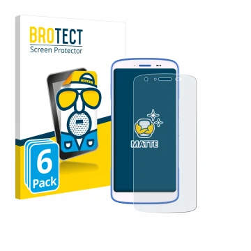 Parte frontale di una confezione del prodotto con il logo del marchio BROTECT. Accanto è raffigurato il dispositivo Zebra HC 2