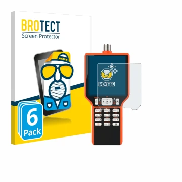 Parte frontale di una confezione del prodotto con il logo del marchio BROTECT. Accanto è raffigurato il dispositivo RigExpert 