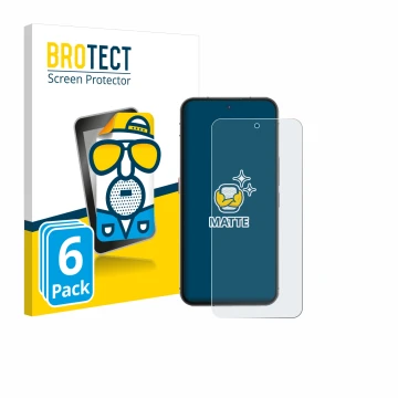 Parte frontale di una confezione del prodotto con il logo del marchio BROTECT. Accanto è raffigurato il dispositivo Oukitel WP