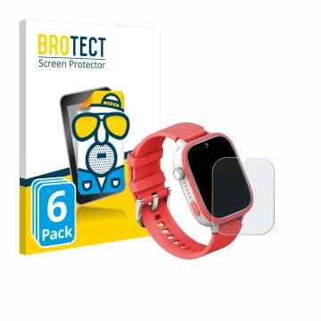 Parte frontale di una confezione del prodotto con il logo del marchio BROTECT. Accanto è raffigurato il dispositivo AngelTech 