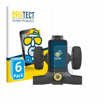 Parte frontale di una confezione del prodotto con il logo del marchio BROTECT. Accanto è raffigurato il dispositivo PowaKaddy 