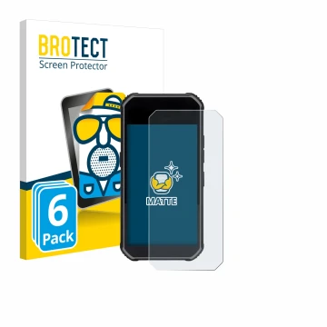 Parte frontale di una confezione del prodotto con il logo del marchio BROTECT. Accanto è raffigurato il dispositivo SkyCaddie 