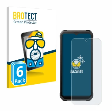 Parte frontale di una confezione del prodotto con il logo del marchio BROTECT. Accanto è raffigurato il dispositivo Blackview 