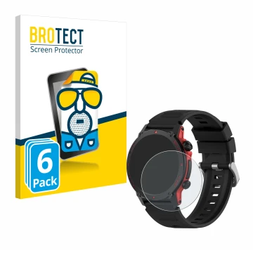 Parte frontale di una confezione del prodotto con il logo del marchio BROTECT. Accanto è raffigurato il dispositivo Popglory S