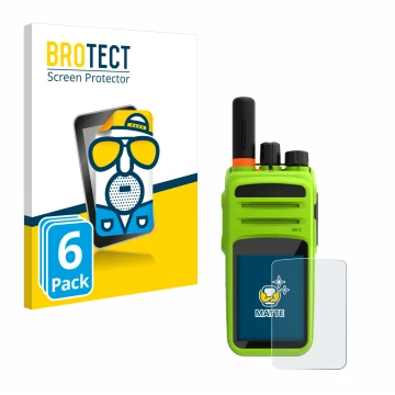 Parte frontale di una confezione del prodotto con il logo del marchio BROTECT. Accanto è raffigurato il dispositivo Talkpod N5