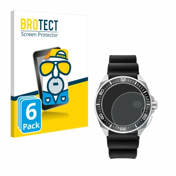 Parte frontale di una confezione del prodotto con il logo del marchio BROTECT. Accanto è raffigurato il dispositivo Seiko Pros
