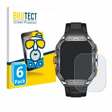 Parte frontale di una confezione del prodotto con il logo del marchio BROTECT. Accanto è raffigurato il dispositivo Stahlgear 