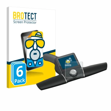 Parte frontale di una confezione del prodotto con il logo del marchio BROTECT. Accanto è raffigurato il dispositivo Motocaddy 