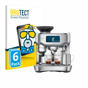 Parte frontale di una confezione del prodotto con il logo del marchio BROTECT. Accanto è raffigurato il dispositivo Sage the O