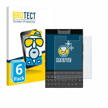 Parte frontale di una confezione del prodotto con il logo del marchio BROTECT. Accanto è raffigurato il dispositivo Unihertz T