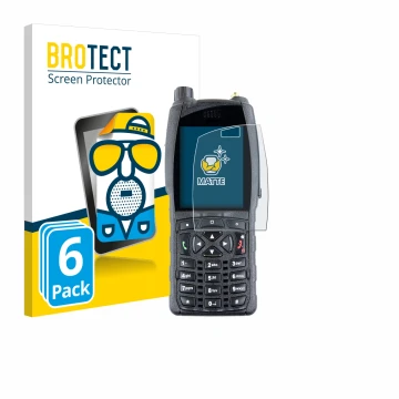 Parte frontale di una confezione del prodotto con il logo del marchio BROTECT. Accanto è raffigurato il dispositivo Sepura SC2