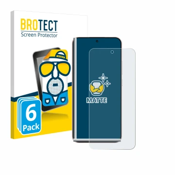 Parte frontale di una confezione del prodotto con il logo del marchio BROTECT. Accanto è raffigurato il dispositivo Oppo Reno 