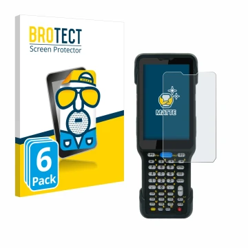 Parte frontale di una confezione del prodotto con il logo del marchio BROTECT. Accanto è raffigurato il dispositivo Unitech HT