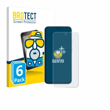 Parte frontale di una confezione del prodotto con il logo del marchio BROTECT. Accanto è raffigurato il dispositivo Xiaomi Red