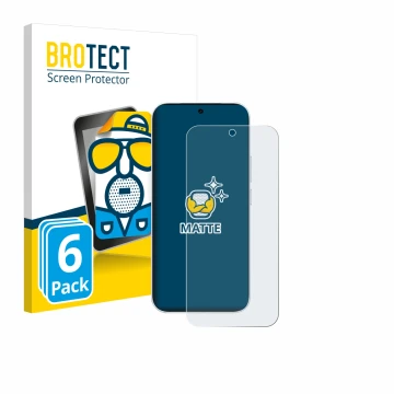 Parte frontale di una confezione del prodotto con il logo del marchio BROTECT. Accanto è raffigurato il dispositivo Vivo S50 c