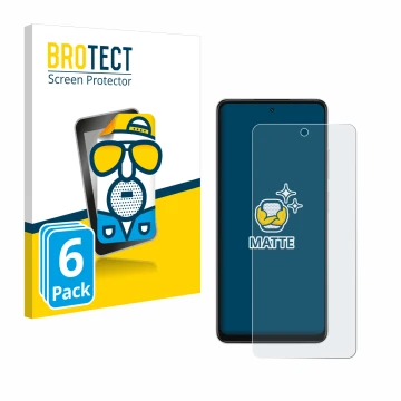 Parte frontale di una confezione del prodotto con il logo del marchio BROTECT. Accanto è raffigurato il dispositivo Oppo A5x c